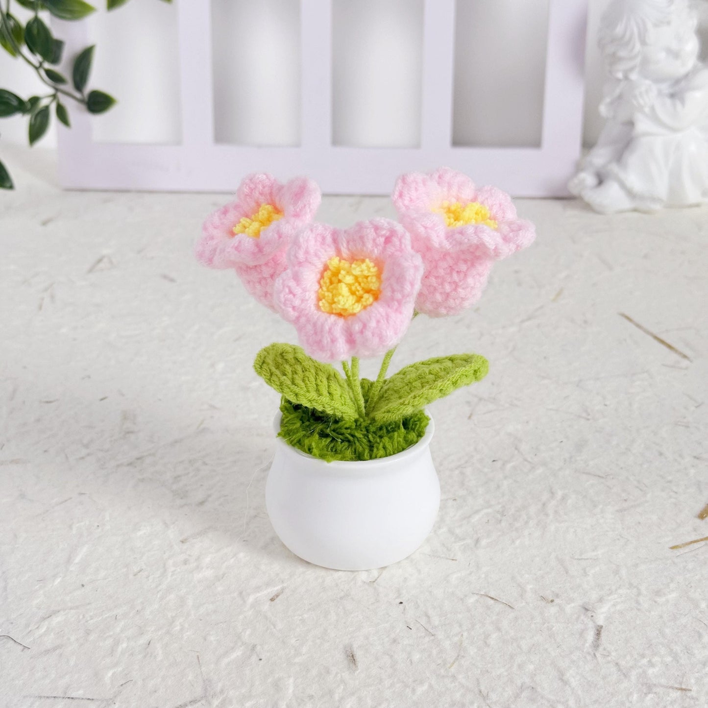 Crochet Lily of the Valley, Crochet Flower, Crochet Gift, Handmade Gift for Birthday, Anniversary Gift, Office Decor, Home Decor