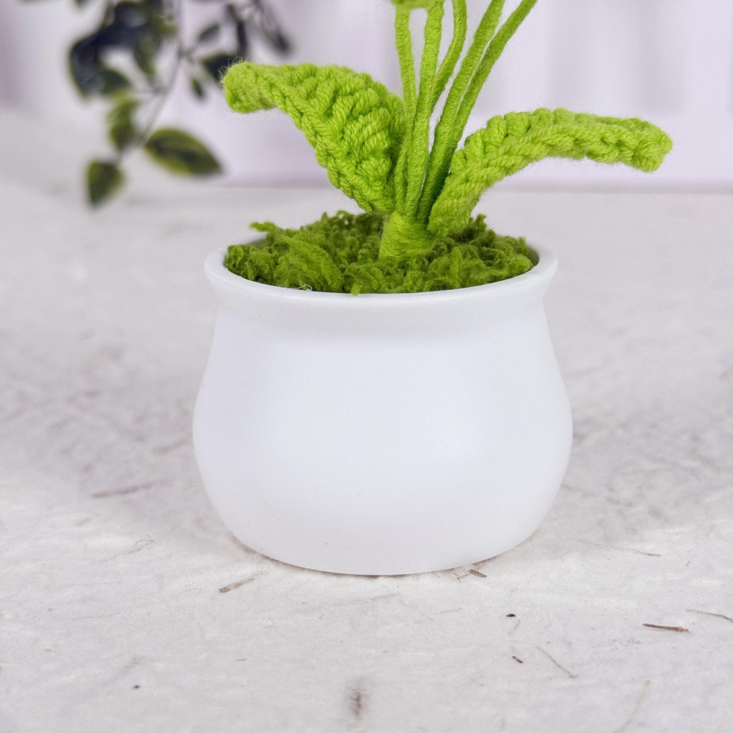 Handmade Finished Crochet Strawberry Pot, Strawberry Crochet Pot, Strawberry Decor, Decorative Plants, Crochet Flowers, Home Decor
