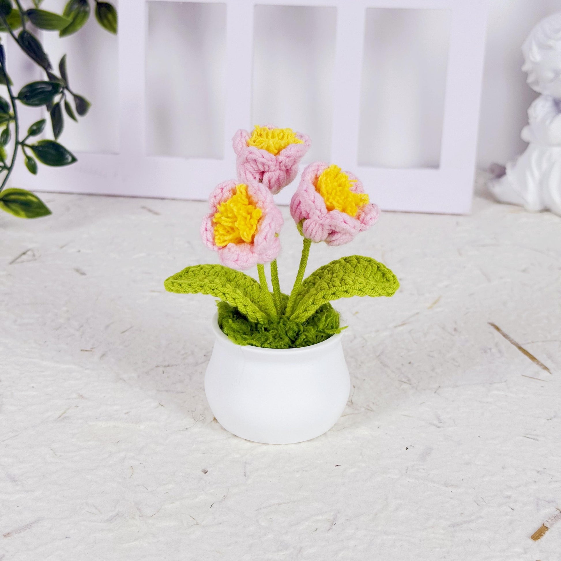 Handmade Finished Crochet Lily of the Valley, Lily of the Valley, Personalized Gift for Lover, Home Decoration, Handmade Flowers, Desk Decor