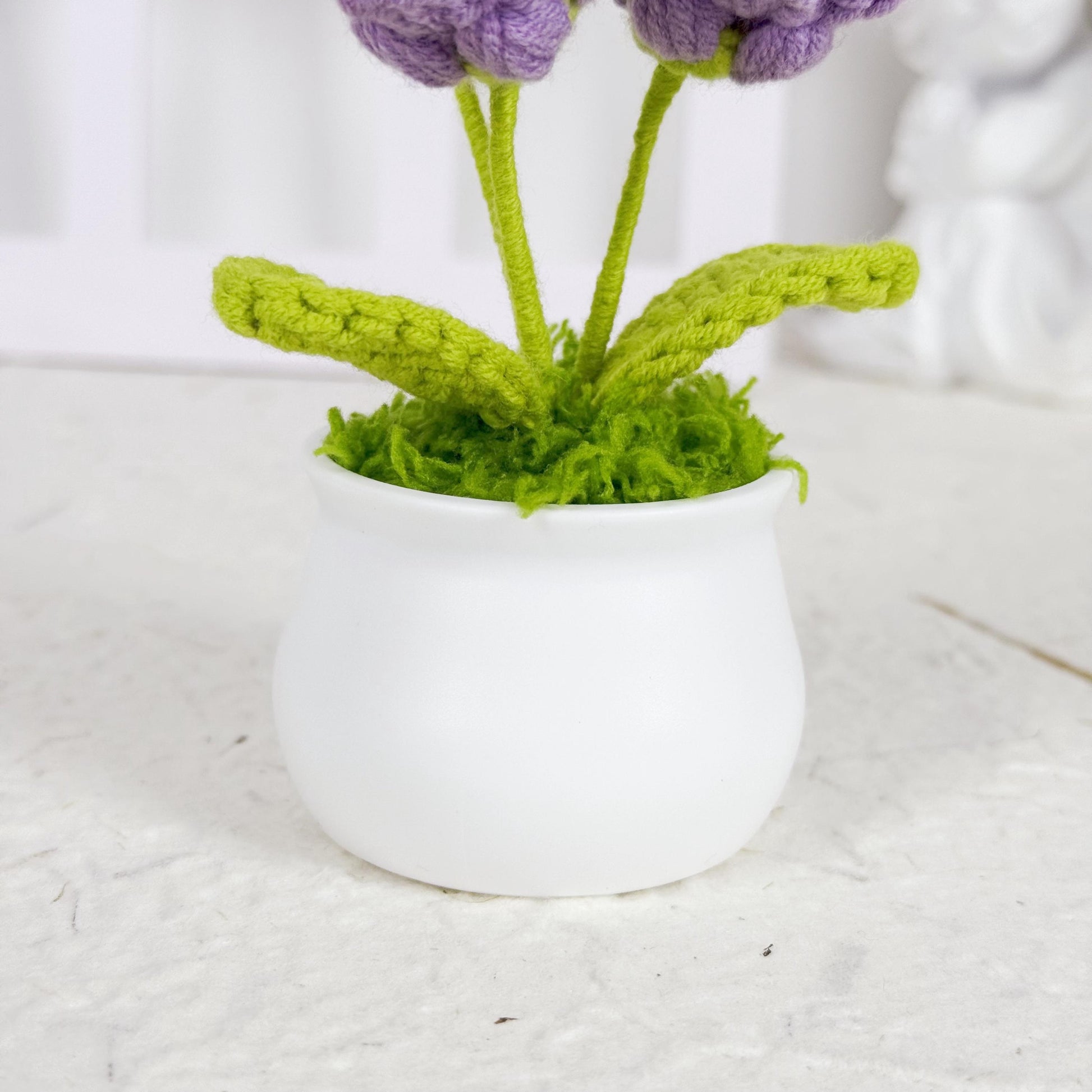 Handmade Finished Crochet Lily of the Valley, Lily of the Valley, Personalized Gift for Lover, Home Decoration, Handmade Flowers, Desk Decor