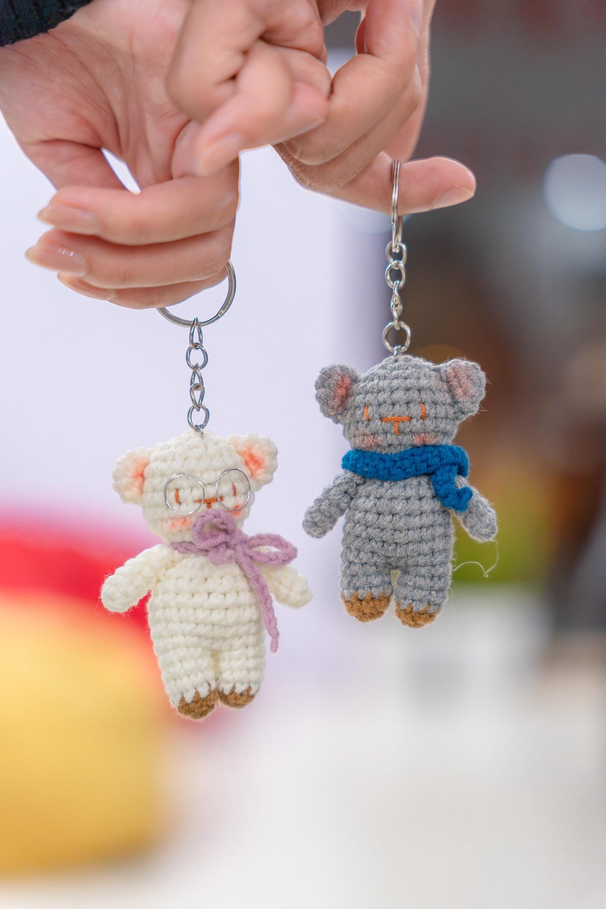 Crochet Bear Couple | Handmade Amigurumi Valentine's Gift