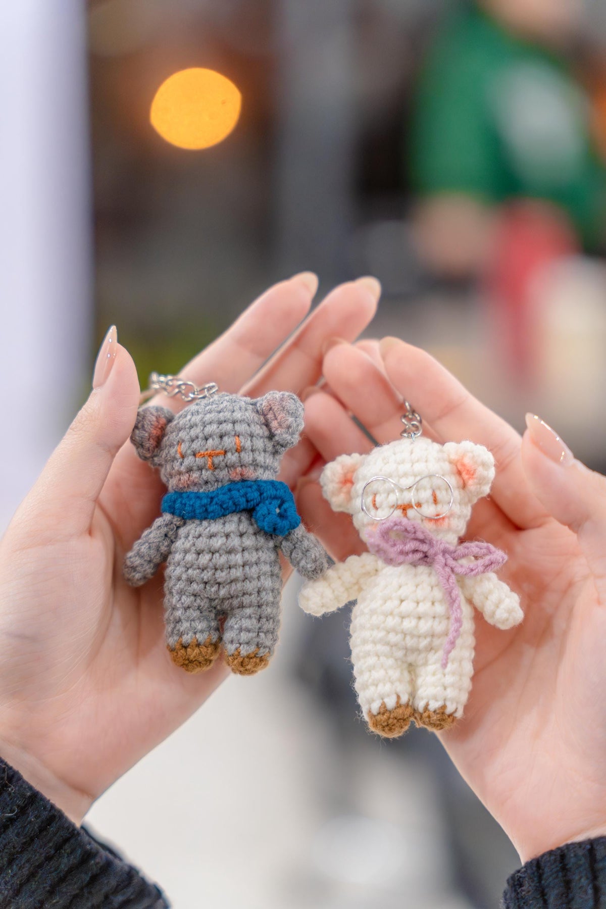 Crochet Bear Couple | Handmade Amigurumi Valentine's Gift