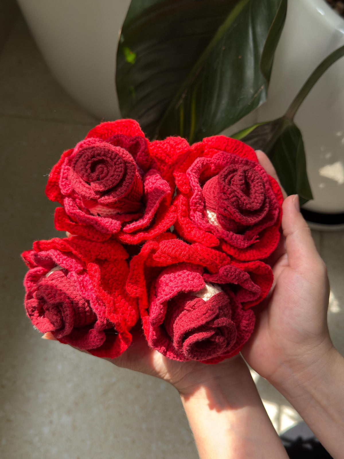 Crochet Rose Doll, Reversible Amigurumi Flower Princess, Valentine's Gift, Mother’ Day Gift, Gift For Her - Mom
